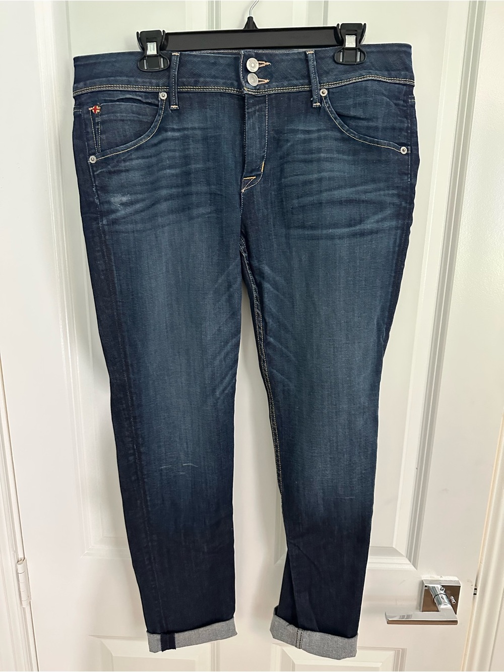 Hudson Dark Blue Women's Stretch Denim Jeans